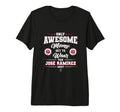 Jose Ramirez Awesome Moms Tri Blend T-Shirt - Custom Art Print for Adults - T-Shirt, Sweatshirt, Hoodie