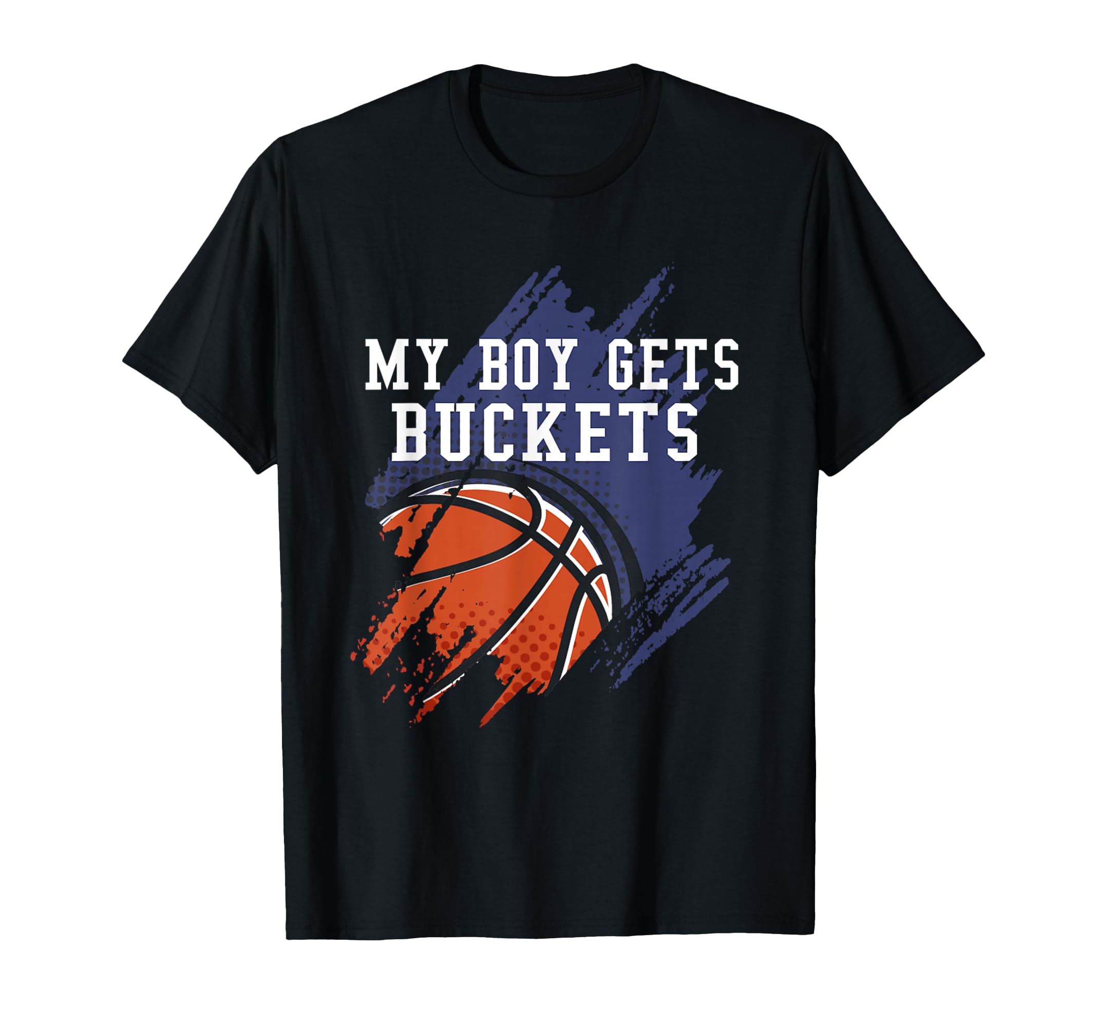 Basketball Moms Dad Team Support Game T-Shirt - Fun Novelty Design Unisex - T-Shirt, Sweatshirt, Hoodie