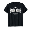Baton Rouge La Distressed Home City T-Shirt - Aesthetic Graphic for Adults - T-Shirt, Sweatshirt, Hoodie
