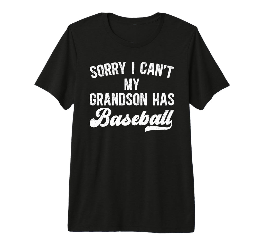Mens My Grandson Has Baseball Grandpa T-Shirt - Minimalist Print Unisex - T-Shirt, Sweatshirt, Hoodie