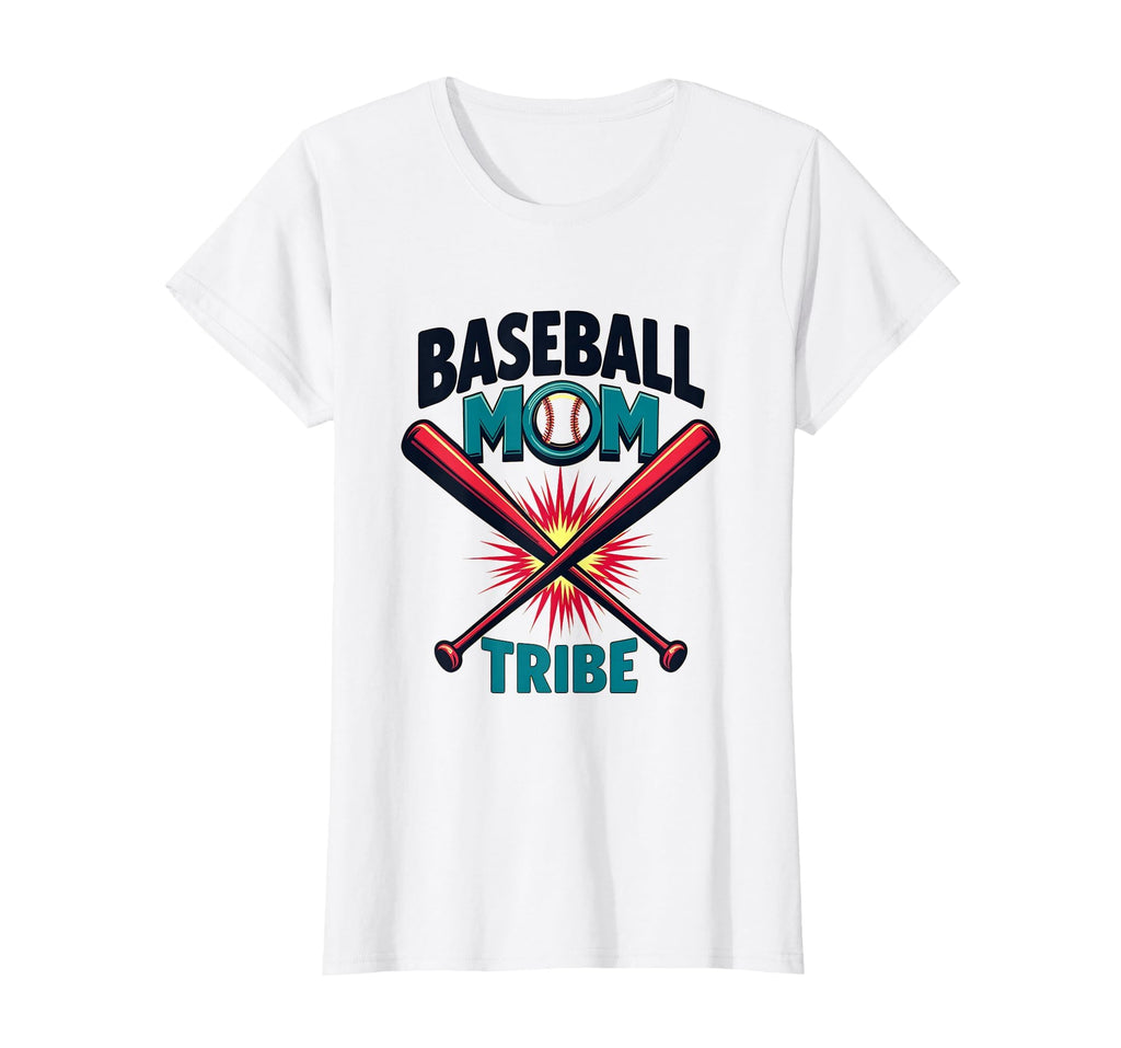 Baseball Mom Tribe Proud Sports Parent T-Shirt - Streetwear Style Unisex - T-Shirt, Sweatshirt, Hoodie
