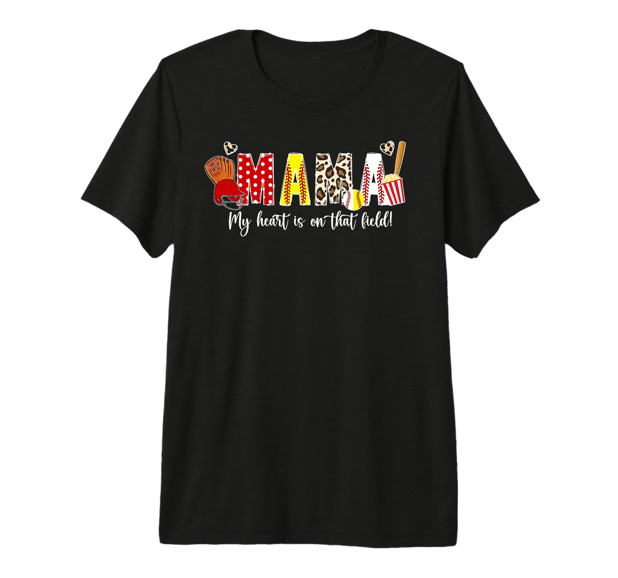Baseball Softball Mama That Field T-Shirt - Aesthetic Graphic Men Women - T-Shirt, Sweatshirt, Hoodie
