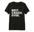 Best Coach Ever Baseball Coach Designer T-Shirt - Trendy Graphic Unisex - T-Shirt, Sweatshirt, Hoodie