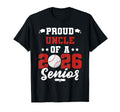 Class 2026 Senior Year Baseball Uncle T-Shirt - Minimalist Print Unisex - T-Shirt, Sweatshirt, Hoodie
