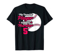Mens Baseball Mothers Day My Favorite T-Shirt - Minimalist Print Unisex - T-Shirt, Sweatshirt, Hoodie