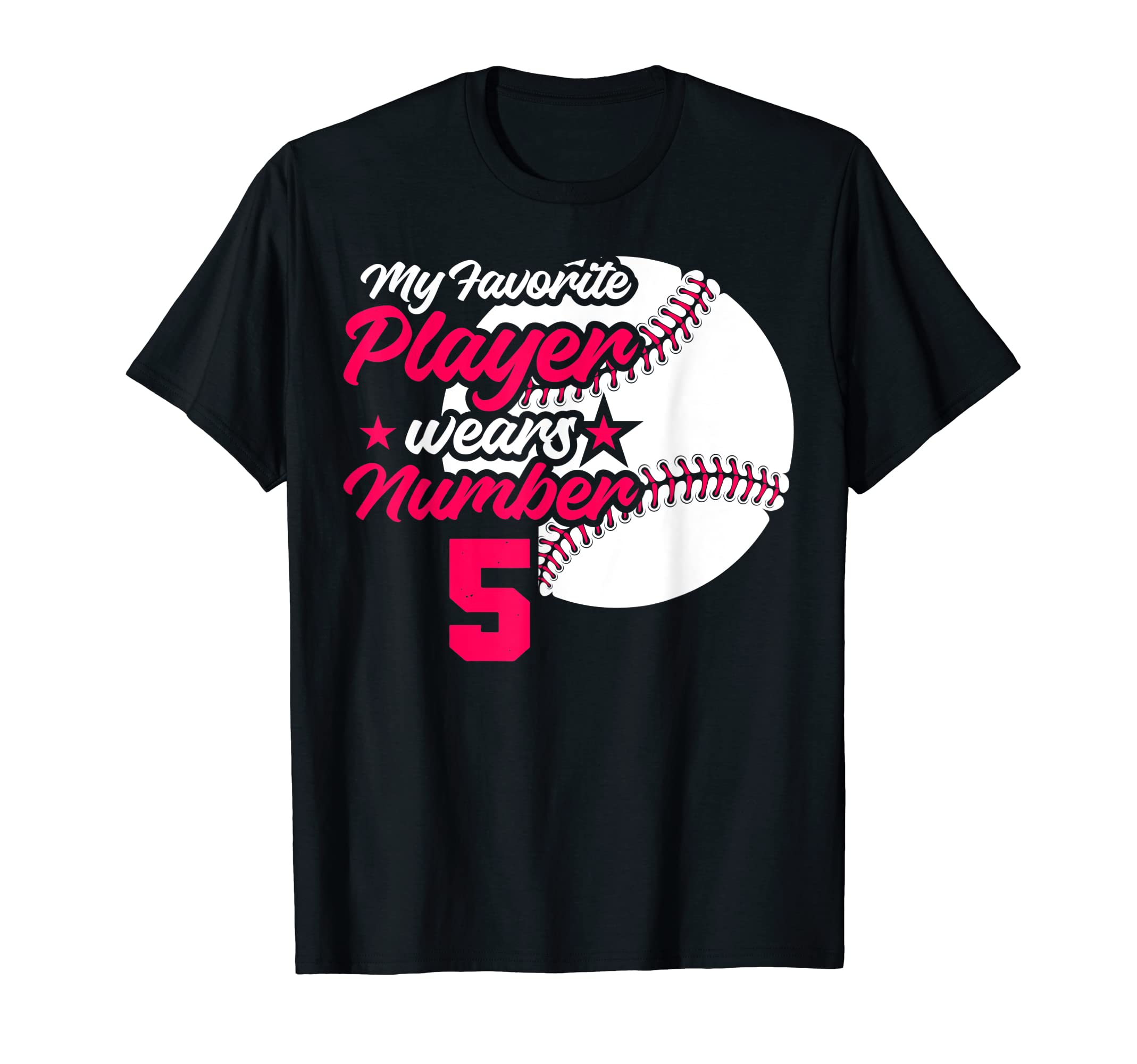 Mens Baseball Mothers Day My Favorite T-Shirt - Minimalist Print Unisex - T-Shirt, Sweatshirt, Hoodie