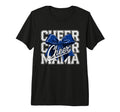 Cheer Mom Mother Bow Cheerleader Game T-Shirt - Trendy Graphic for Adults - T-Shirt, Sweatshirt, Hoodie