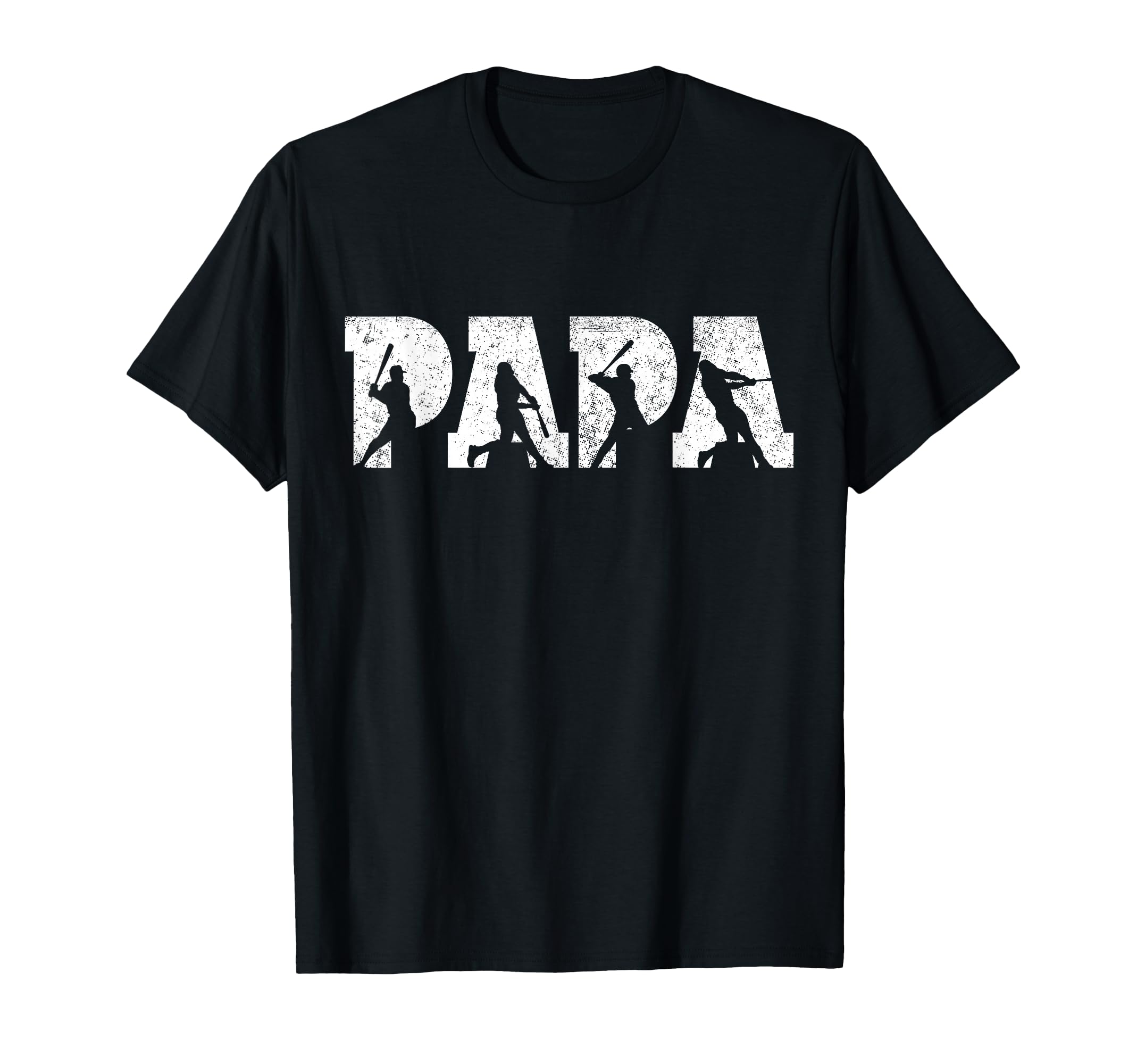 Baseball Papa Baseball Fathers Day T-Shirt - Casual Everyday Wear Men Women - T-Shirt, Sweatshirt, Hoodie