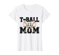 Womens T Ball Mama Baseball Tball Mom T-Shirt - Graphic Print for Adults - T-Shirt, Sweatshirt, Hoodie