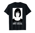 Anti Social Japanese Kanji Text T-Shirt - Custom Art Print for Adults - T-Shirt, Sweatshirt, Hoodie