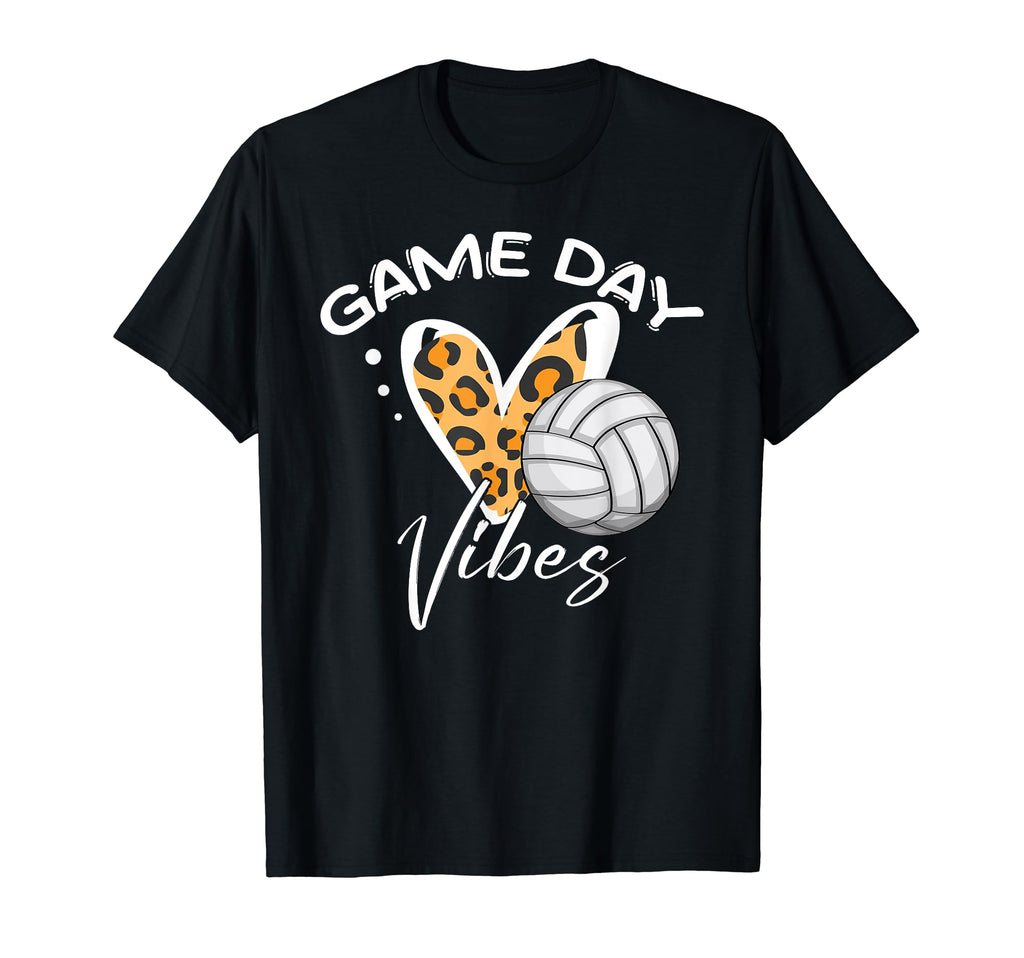 Bleached Volleyball Game Day Vibes T-Shirt - Novelty Apparel for Adults - T-Shirt, Sweatshirt, Hoodie