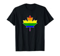 Lgbt Rainbow Flag Gay Pride Canada T-Shirt - Graphic Print Unisex - T-Shirt, Sweatshirt, Hoodie
