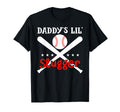 Daddys Lil Slugger Funny Baseball Lover T-Shirt - Graphic Print Men Women - T-Shirt, Sweatshirt, Hoodie