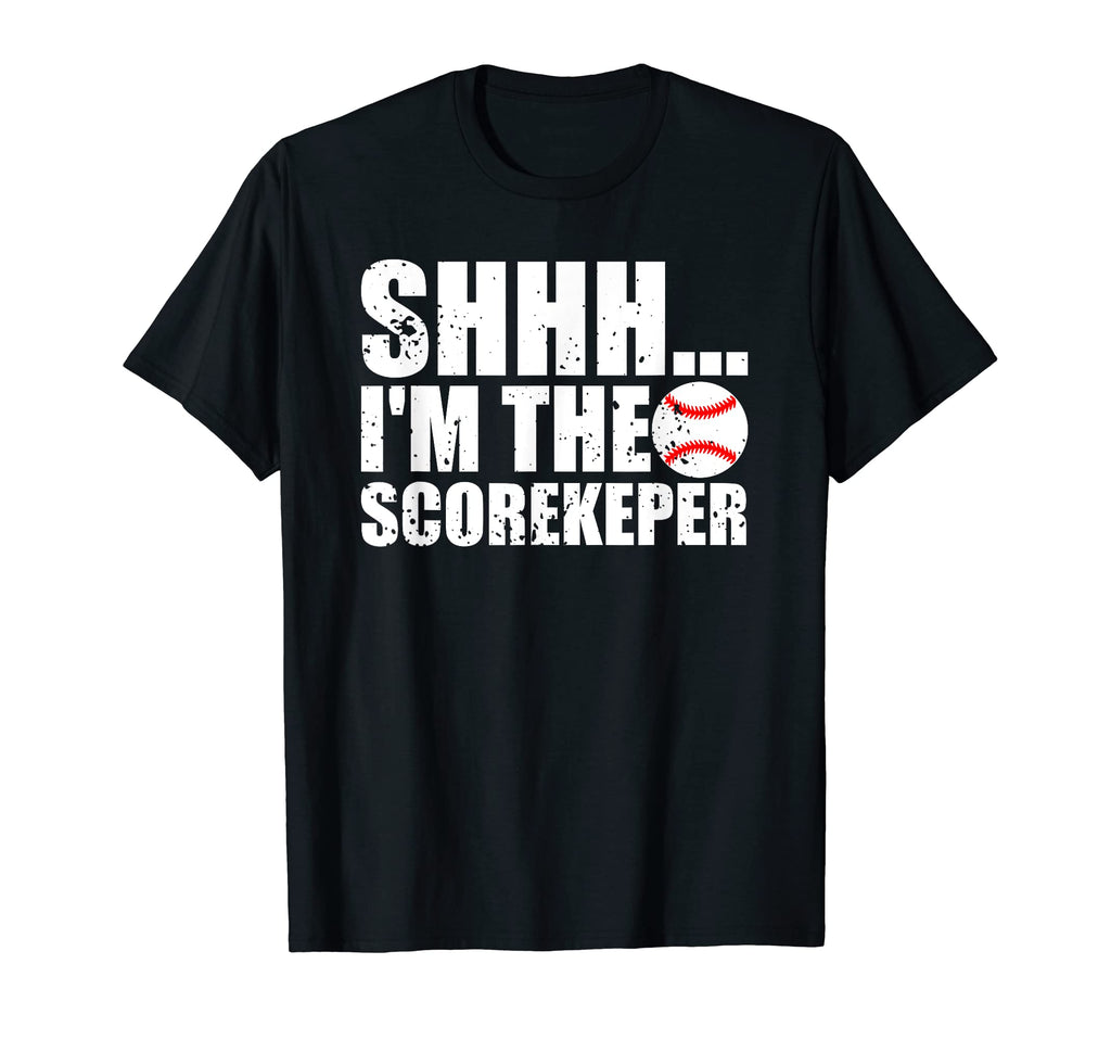 Scorekeeper Mom Funny Baseball T-Shirt - Casual Everyday Wear Men Women - T-Shirt, Sweatshirt, Hoodie