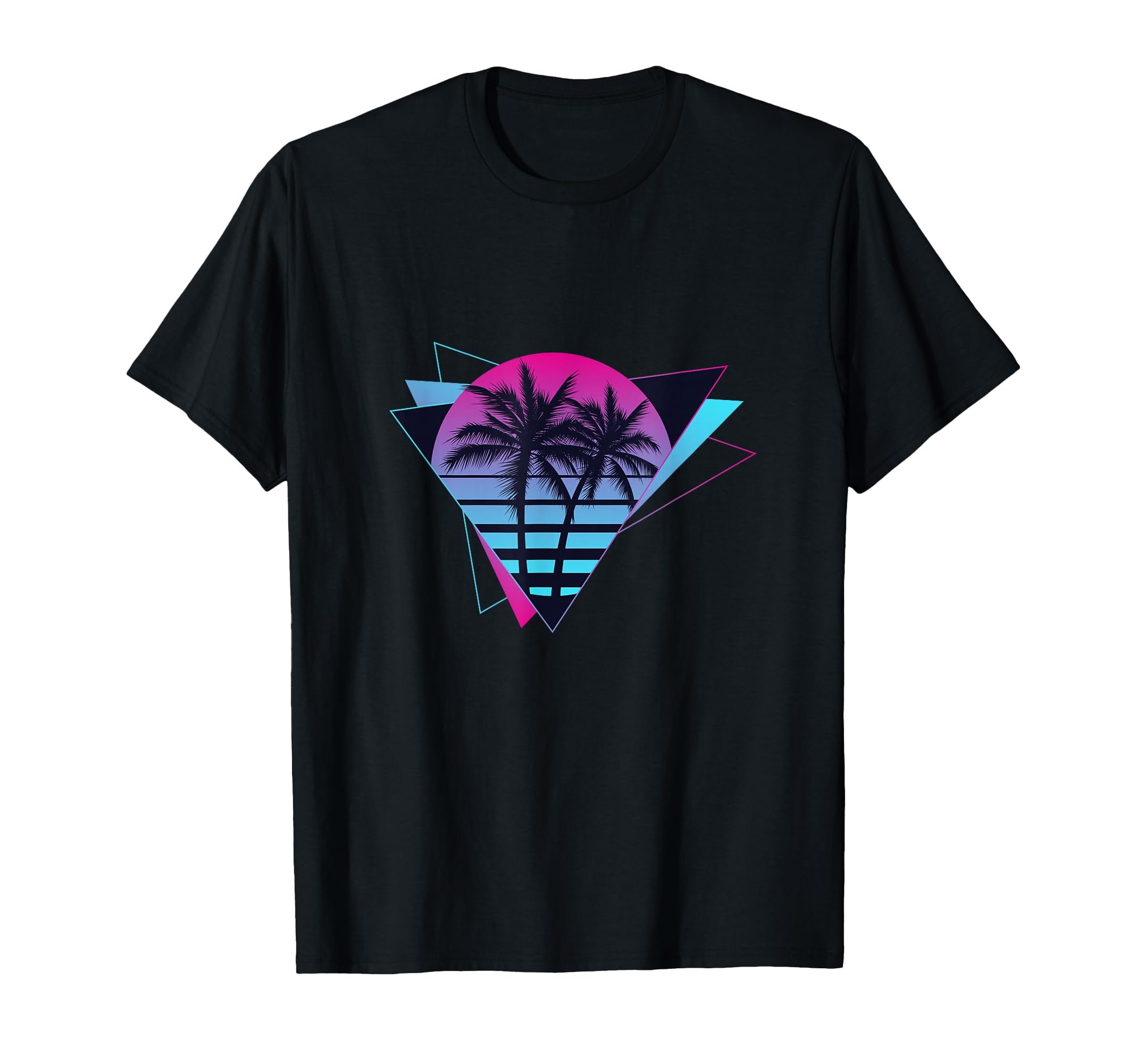Vaporwave Aesthetic Synthwave Sunset And T-Shirt - Unique Graphic Unisex - T-Shirt, Sweatshirt, Hoodie