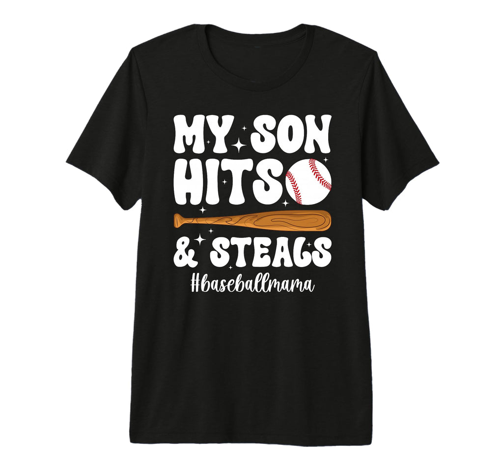Baseball Mom Baseball Player Mama Proud T-Shirt - Trendy Graphic Men Women - T-Shirt, Sweatshirt, Hoodie