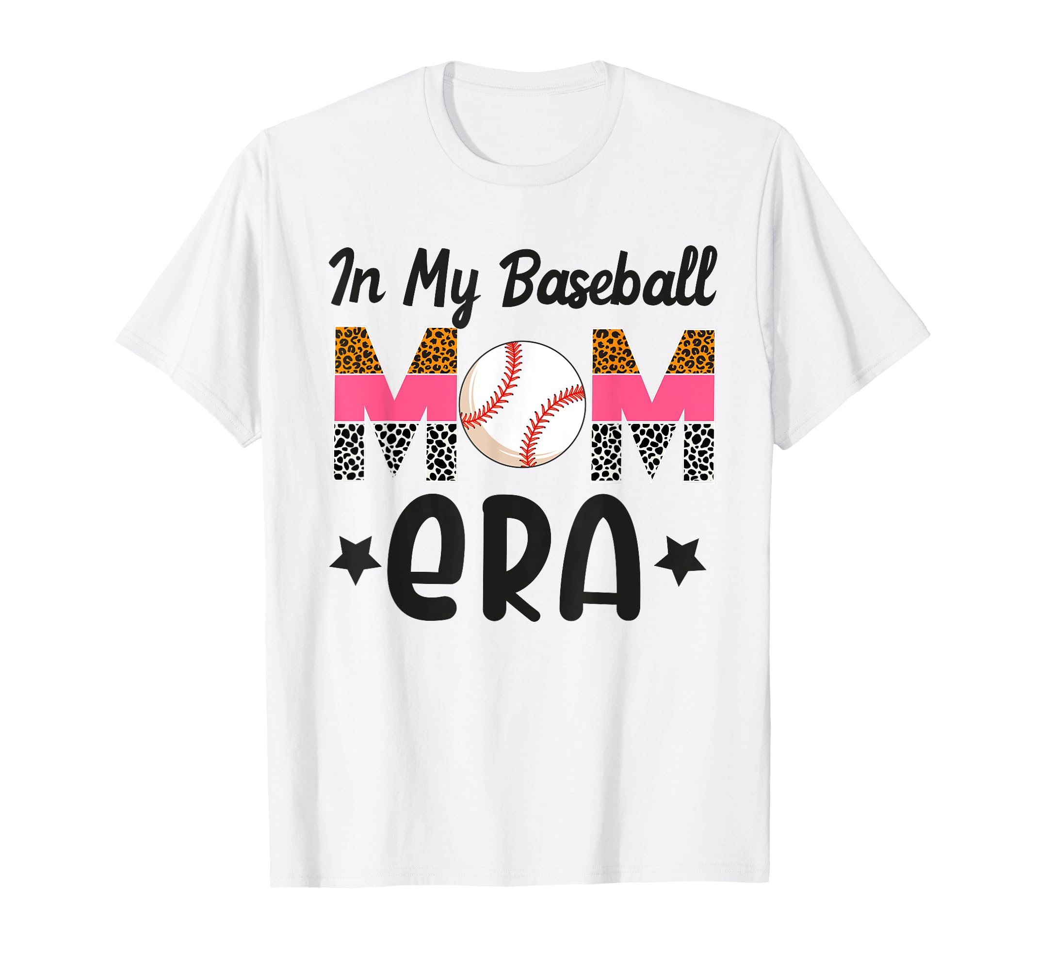 My Baseball Mom Era Funny Baseball Mom T-Shirt - Trendy Graphic for Adults - T-Shirt, Sweatshirt, Hoodie
