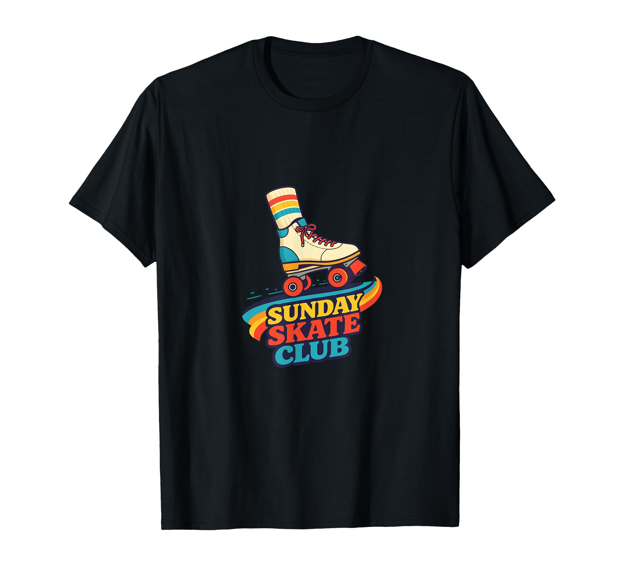 Sunday Skate Club Roller Skate Skater T-Shirt - Streetwear Style Unisex - T-Shirt, Sweatshirt, Hoodie