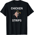 Chicken Strips, Gag Gifts - Adult & Kids T-Shirts, Sweatshirts & Hoodies apparel design preview 1
