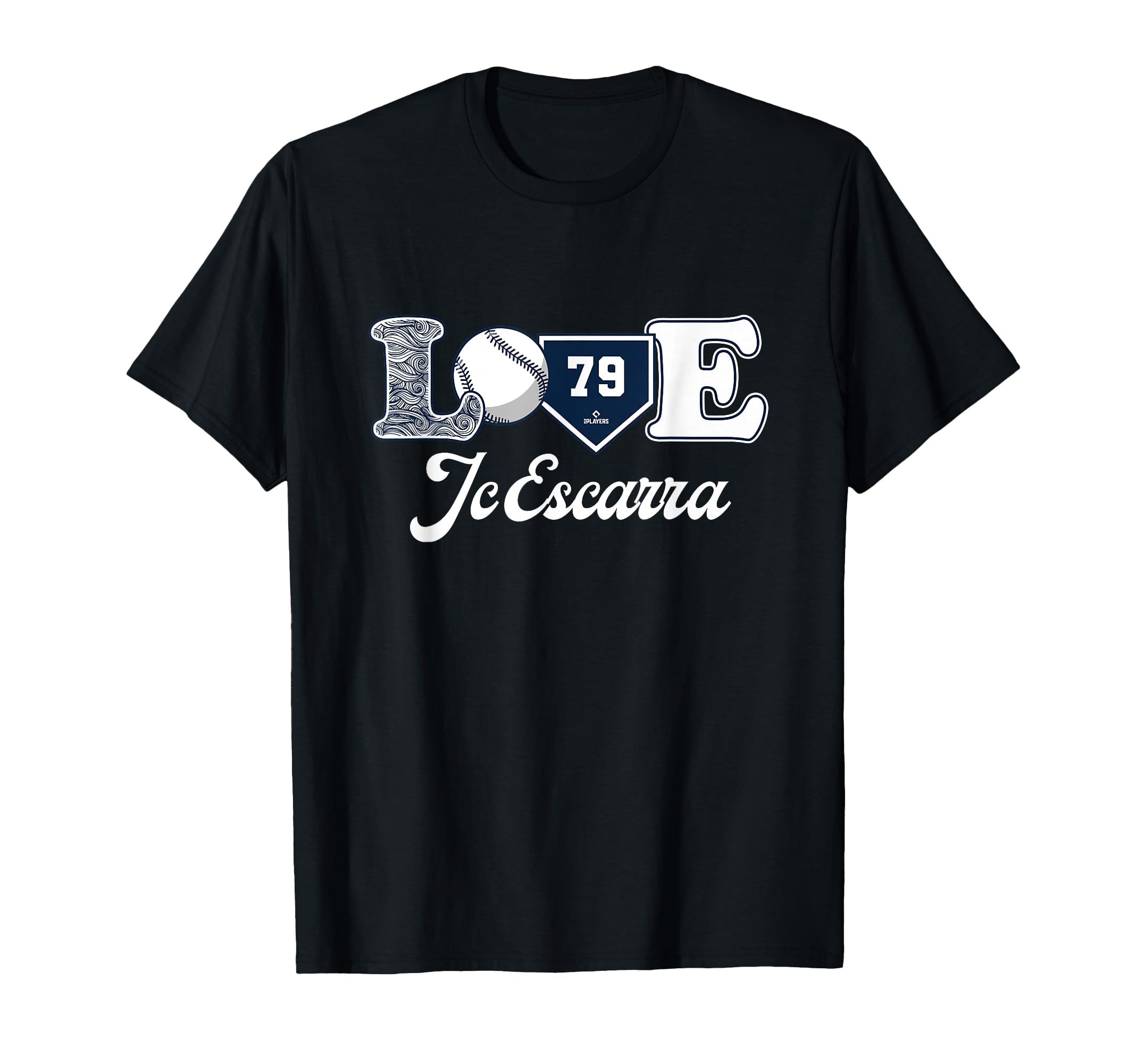 Love Jc Escarra New York Baseball Mlbpa T-Shirt - Minimalist Print Unisex - T-Shirt, Sweatshirt, Hoodie