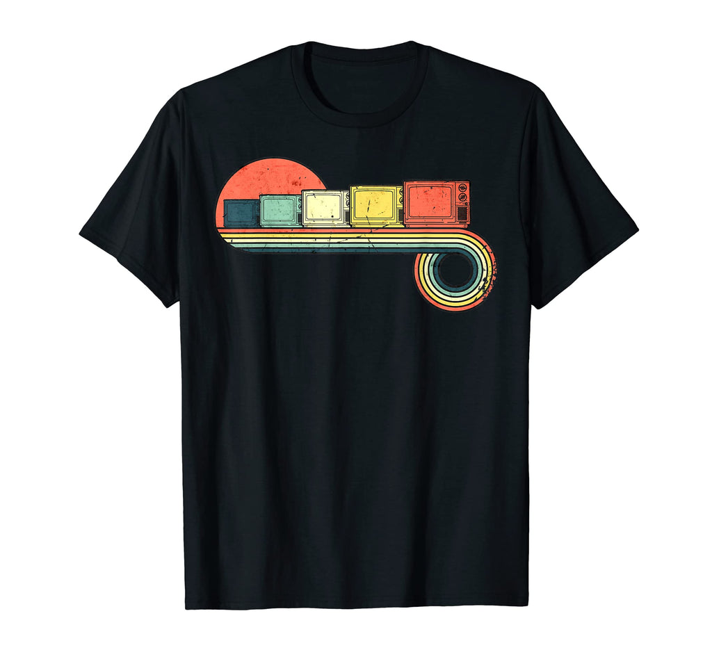 Tv Sunset Rainbow T-Shirt - Aesthetic Graphic Men Women - T-Shirt, Sweatshirt, Hoodie