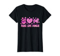 Peace Love Pomchi Groovy Dog Mom T-Shirt - Casual Everyday Wear Men Women - T-Shirt, Sweatshirt, Hoodie