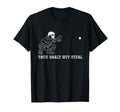 Baseball Catcher Thou Shalt Not Steal T-Shirt - Custom Art Print Men Women - T-Shirt, Sweatshirt, Hoodie