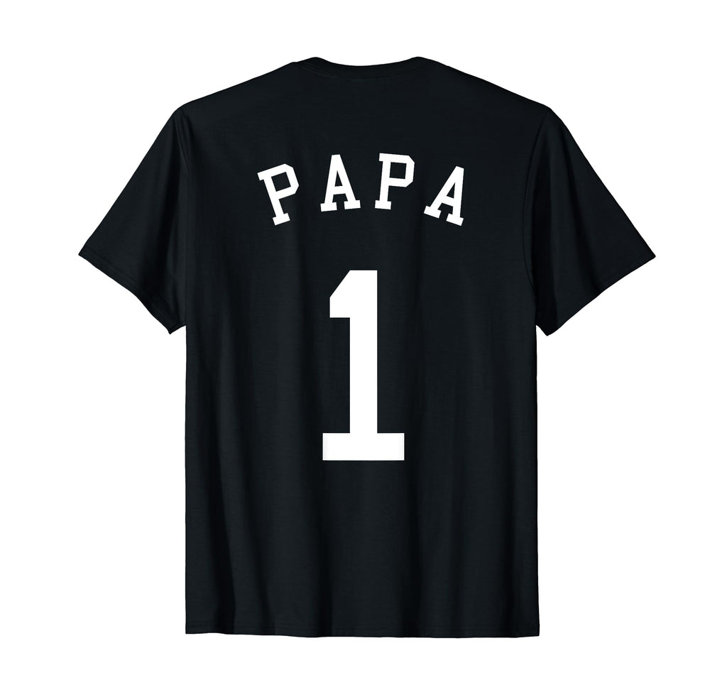 Papa Team Uniform No 1 Baseball T-Shirt - Custom Art Print Men Women - T-Shirt, Sweatshirt, Hoodie