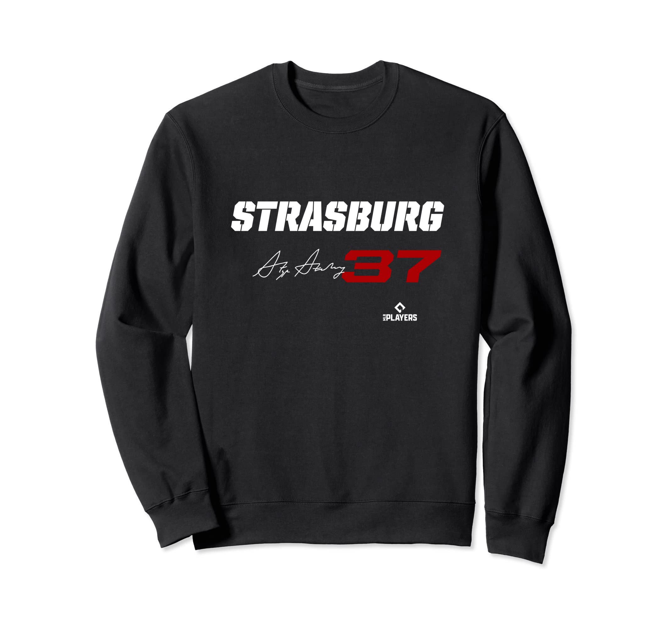 Stephen Strasburg Mlbpa Washington Sweatshirt - Trendy Graphic for Adults - T-Shirt, Sweatshirt, Hoodie