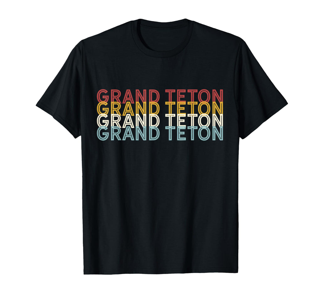 70S Usa Grand Teton National Park T-Shirt - Unique Graphic for Adults - T-Shirt, Sweatshirt, Hoodie