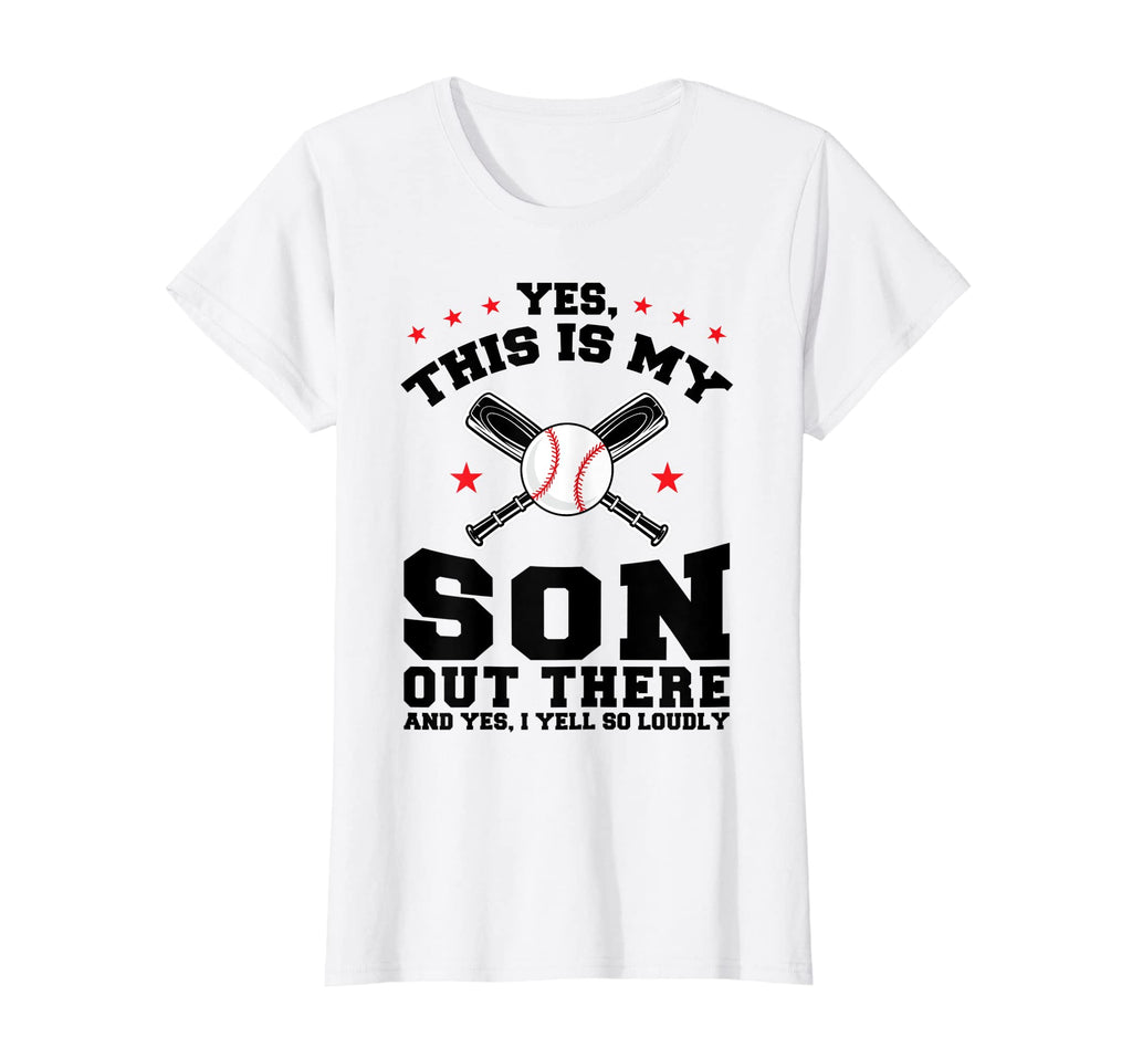 Womens Yes This Is My Son Out There T-Shirt - Streetwear Style Unisex - T-Shirt, Sweatshirt, Hoodie