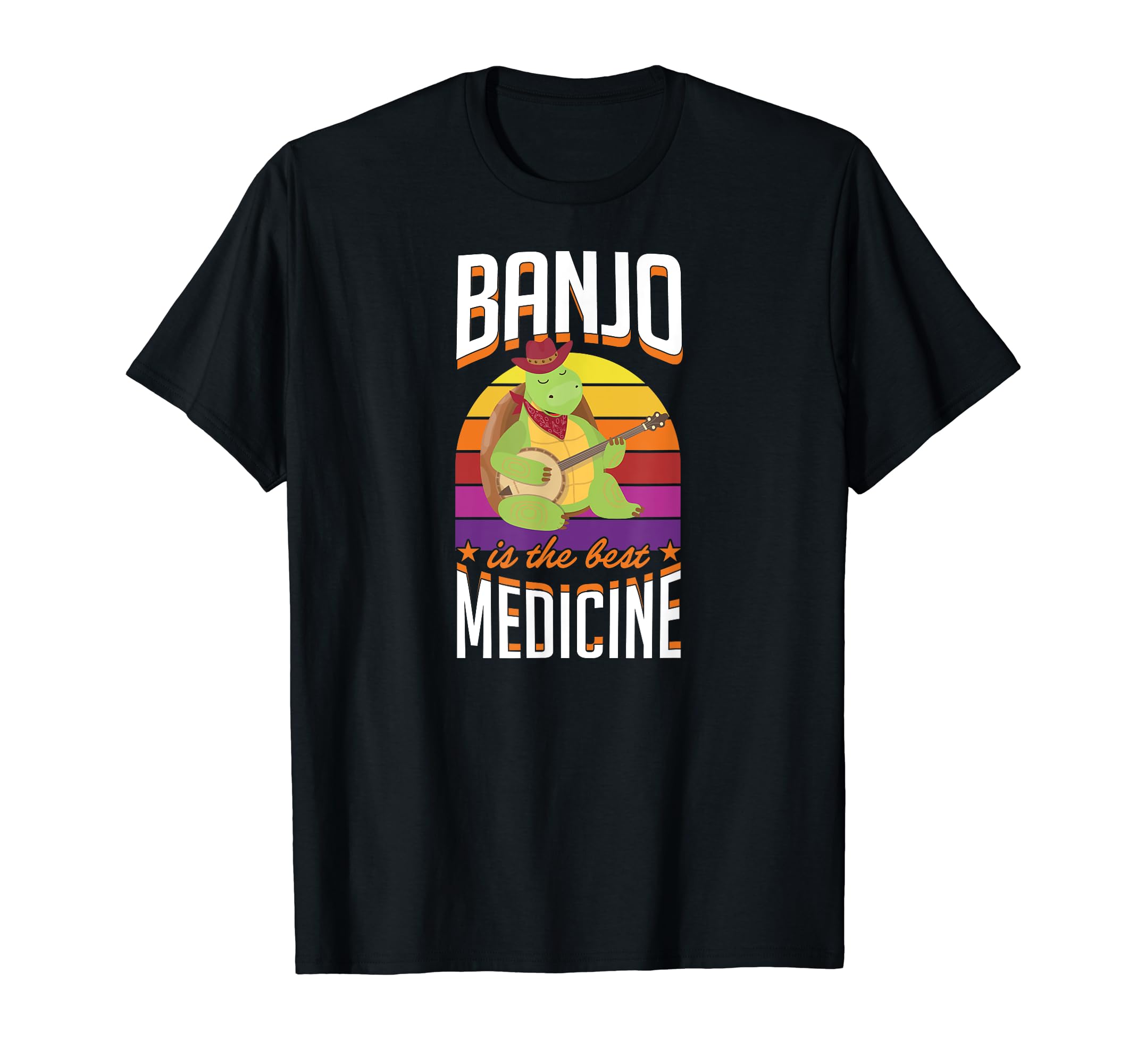 Banjo Is Best Medicine Banjo T-Shirt - Unique Graphic Men Women - T-Shirt, Sweatshirt, Hoodie