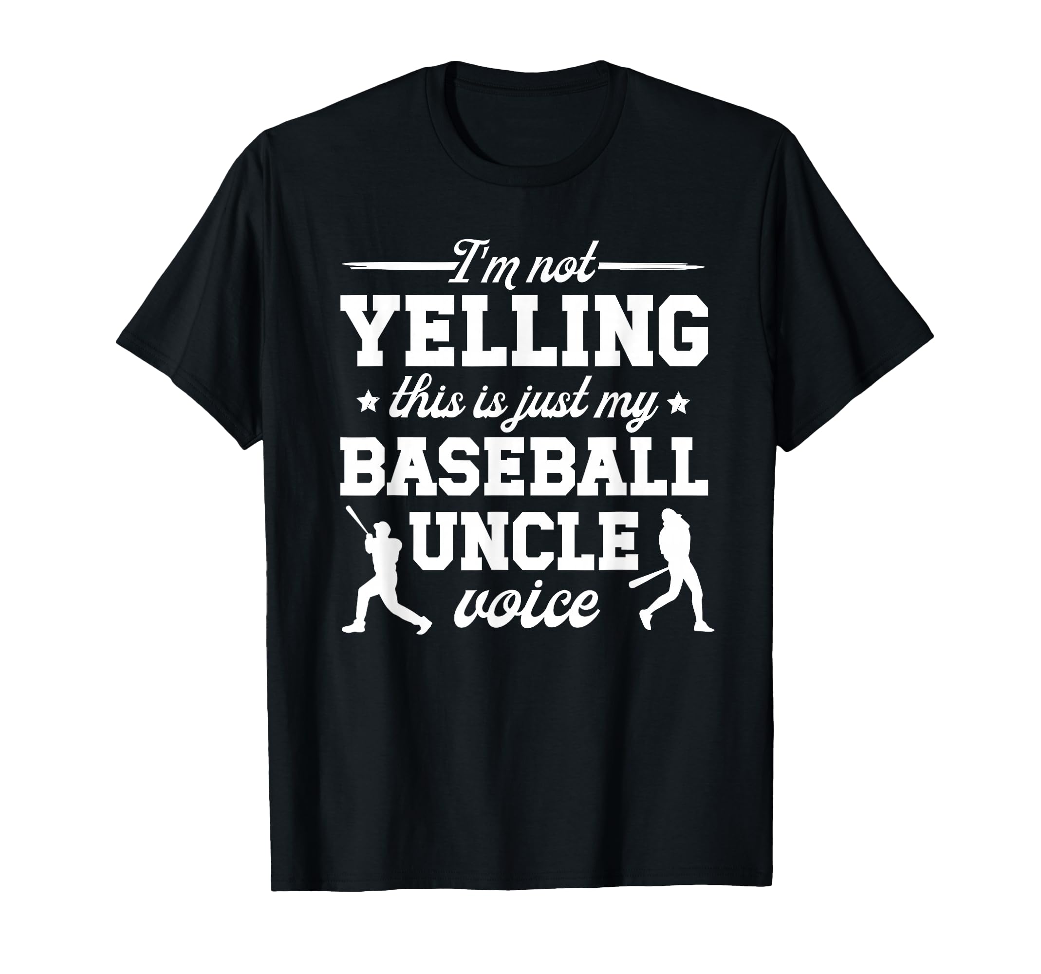 My Baseball Uncle Voice Uncle Baseball T-Shirt - Novelty Apparel Men Women - T-Shirt, Sweatshirt, Hoodie