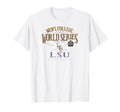 Lsu Tigers Mcws 2025 Baseball White T-Shirt - Fun Novelty Design Men Women - T-Shirt, Sweatshirt, Hoodie
