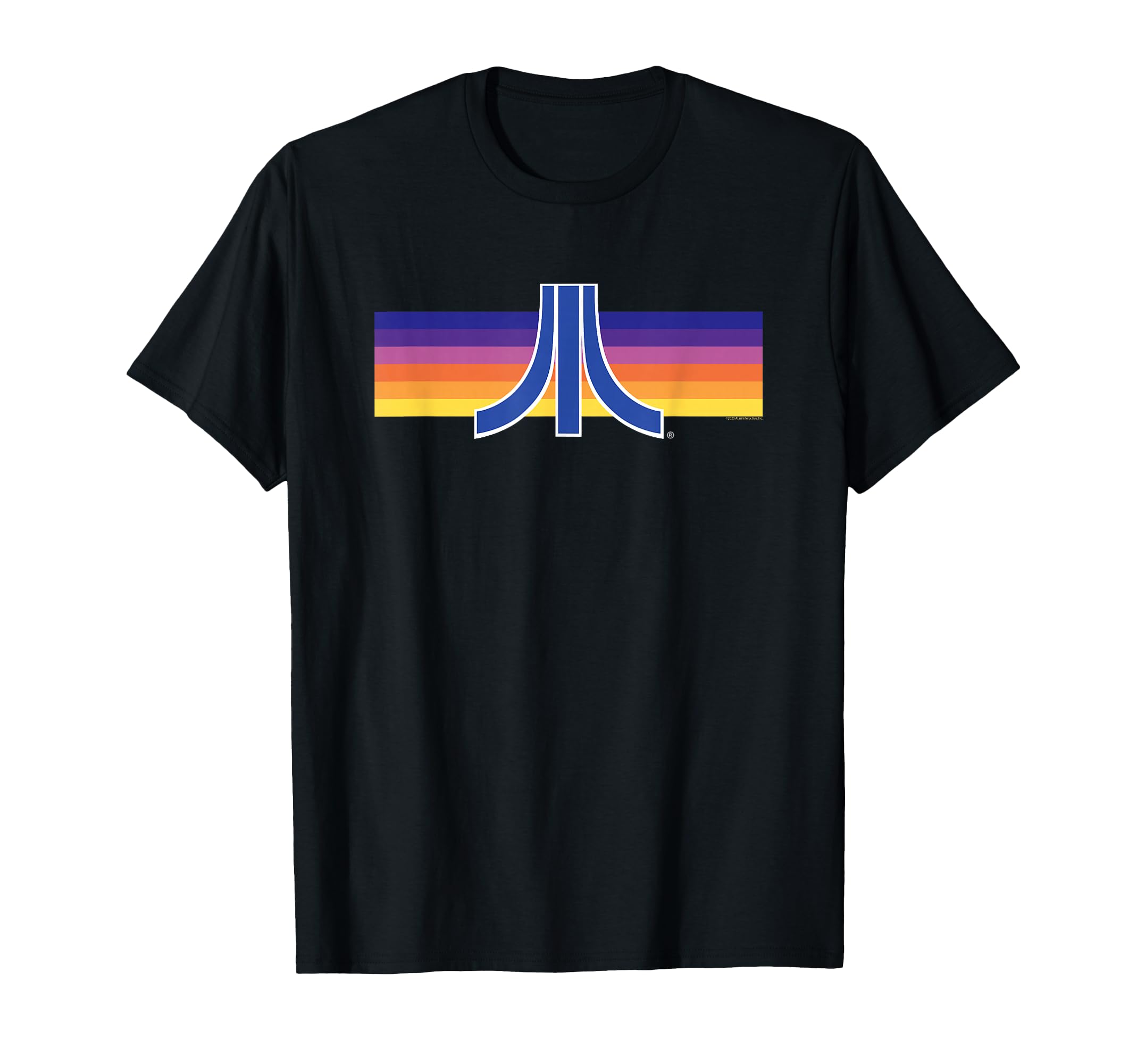 Atari Sunset Gaming Logo T-Shirt - Casual Everyday Wear Men Women - T-Shirt, Sweatshirt, Hoodie