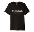 Tijuana Mexico 70S 80S Type T-Shirt - Minimalist Print Unisex - T-Shirt, Sweatshirt, Hoodie