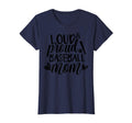 Loud Proud Baseball Mom T-Shirt - Unique Graphic for Adults - T-Shirt, Sweatshirt, Hoodie