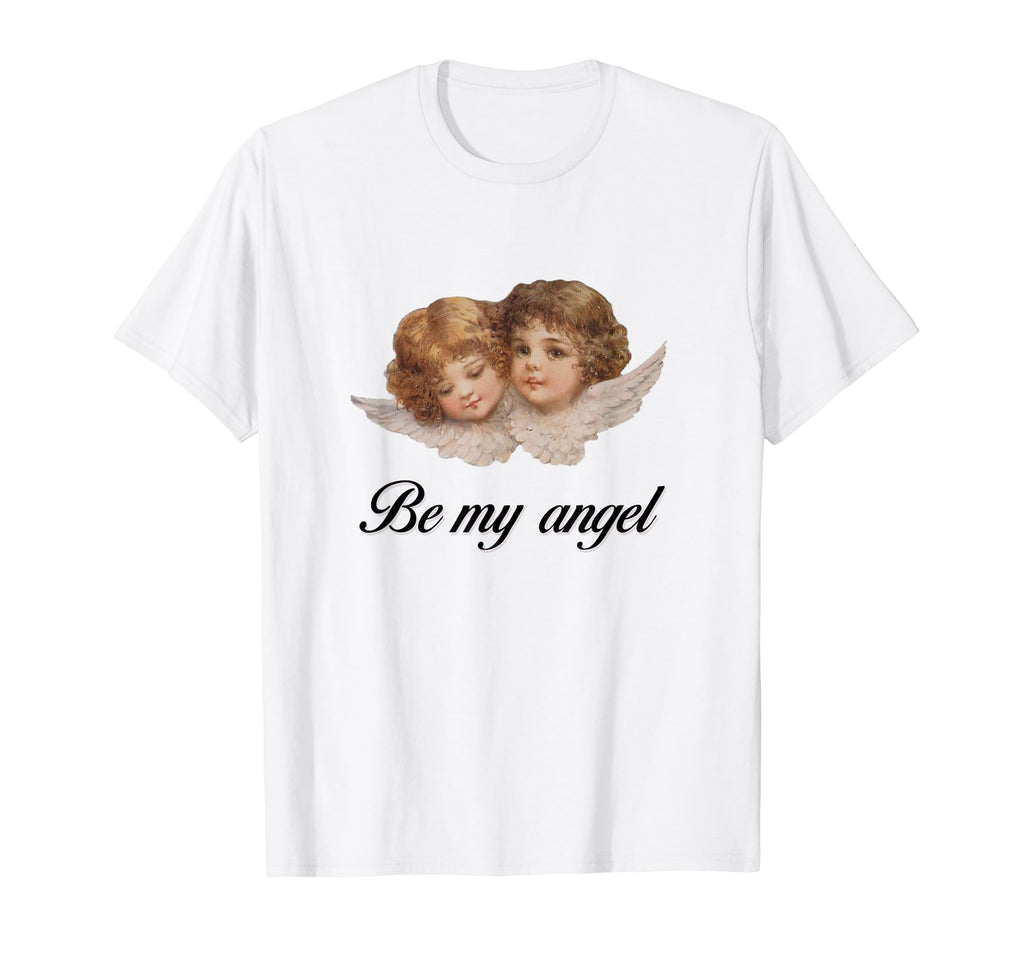 Angel Coquette Girlcore Y2K Aesthetic T-Shirt - Fun Novelty Design Unisex - T-Shirt, Sweatshirt, Hoodie