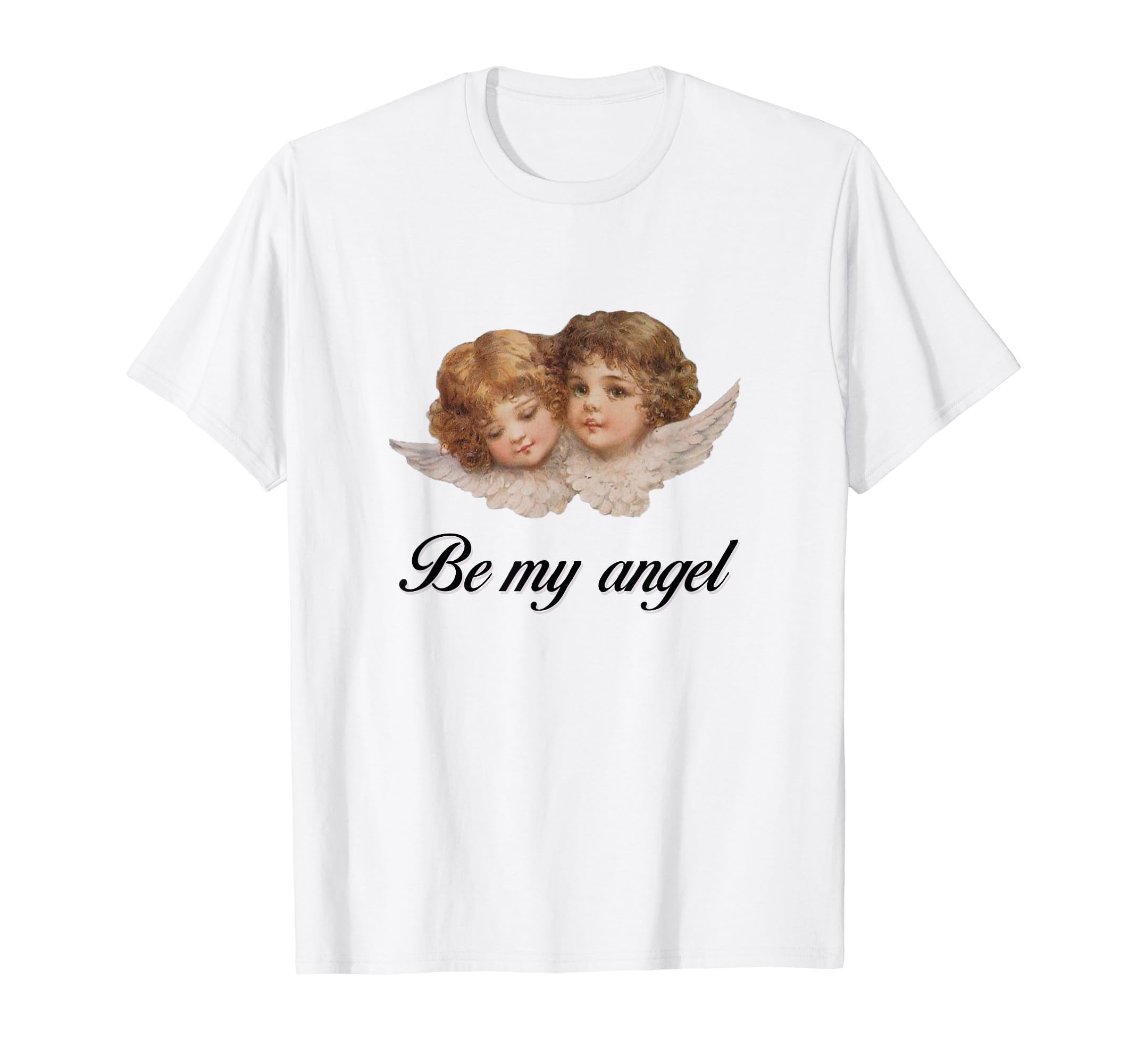 Angel Coquette Girlcore Y2K Aesthetic T-Shirt - Fun Novelty Design Unisex - T-Shirt, Sweatshirt, Hoodie