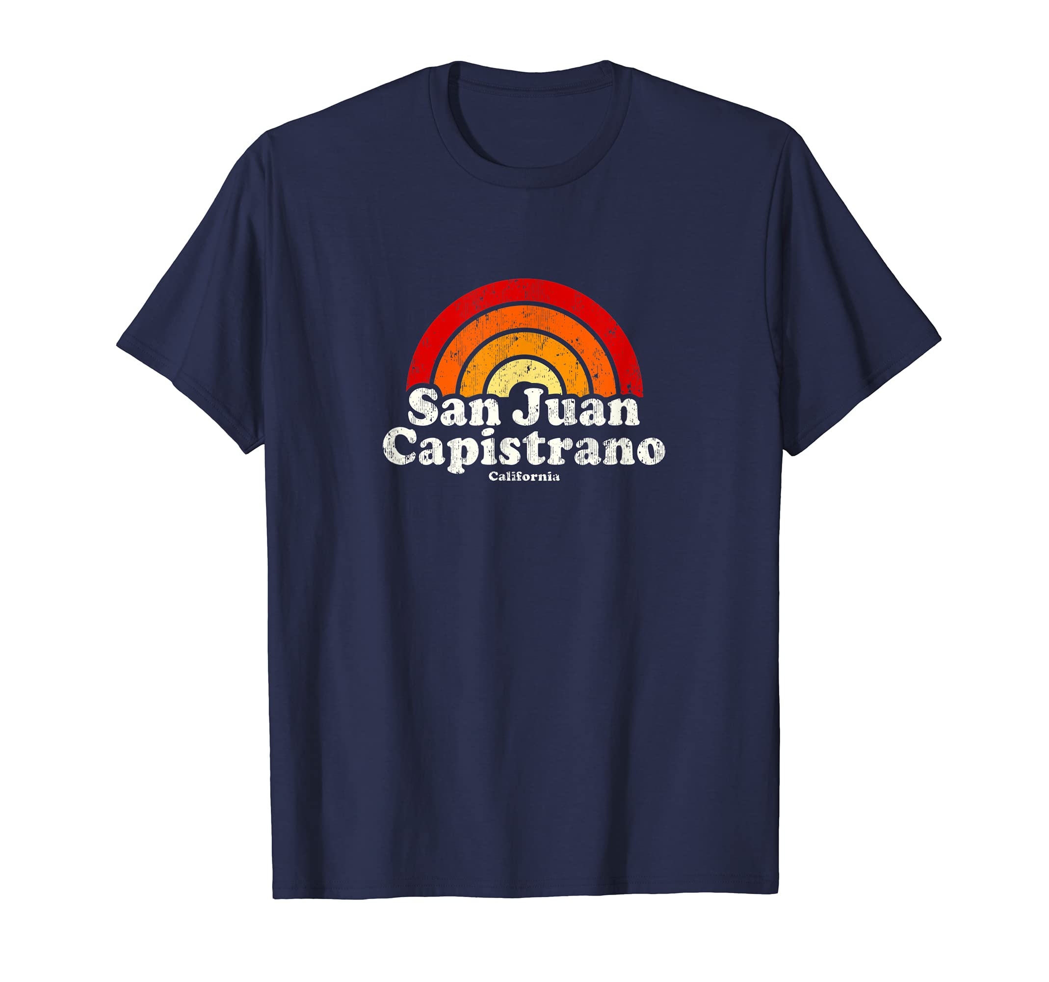 San Juan Capistrano California Ca 70S T-Shirt - Trendy Graphic Unisex - T-Shirt, Sweatshirt, Hoodie