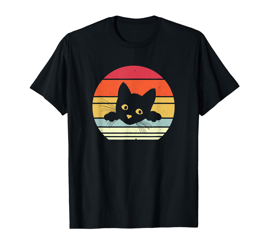 Cat Motif Funny Stripes Kitten T-Shirt - Custom Art Print Unisex - T-Shirt, Sweatshirt, Hoodie