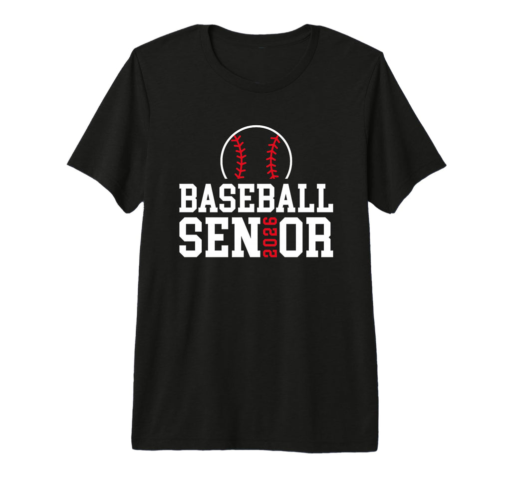 Class 2026 Senior Baseball Night T-Shirt - Casual Everyday Wear for Adults - T-Shirt, Sweatshirt, Hoodie