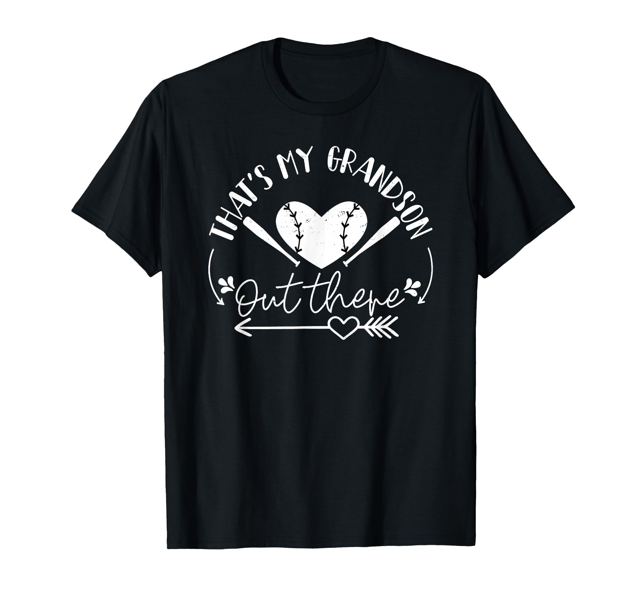 Thats My Grandson Out There Baseball T-Shirt - Minimalist Print Unisex - T-Shirt, Sweatshirt, Hoodie