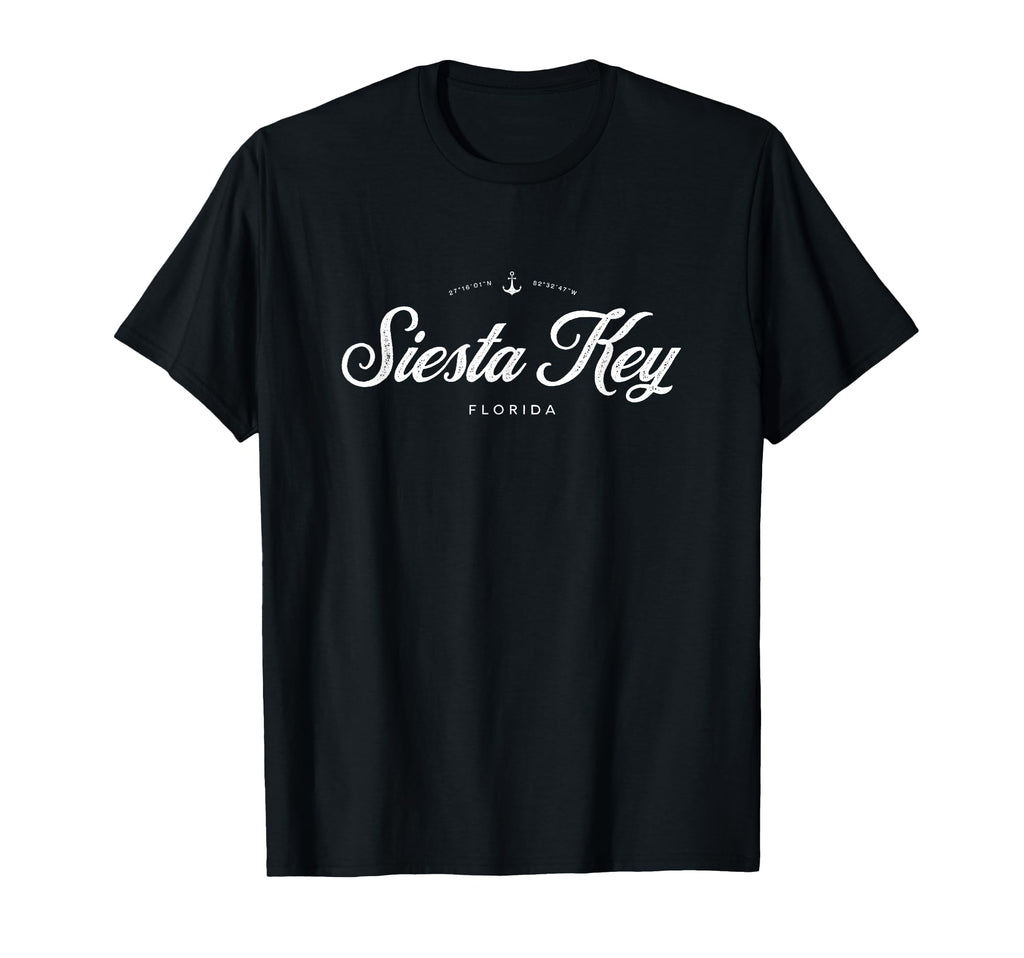 Siesta Key Florida T-Shirt - Graphic Print for Adults - T-Shirt, Sweatshirt, Hoodie