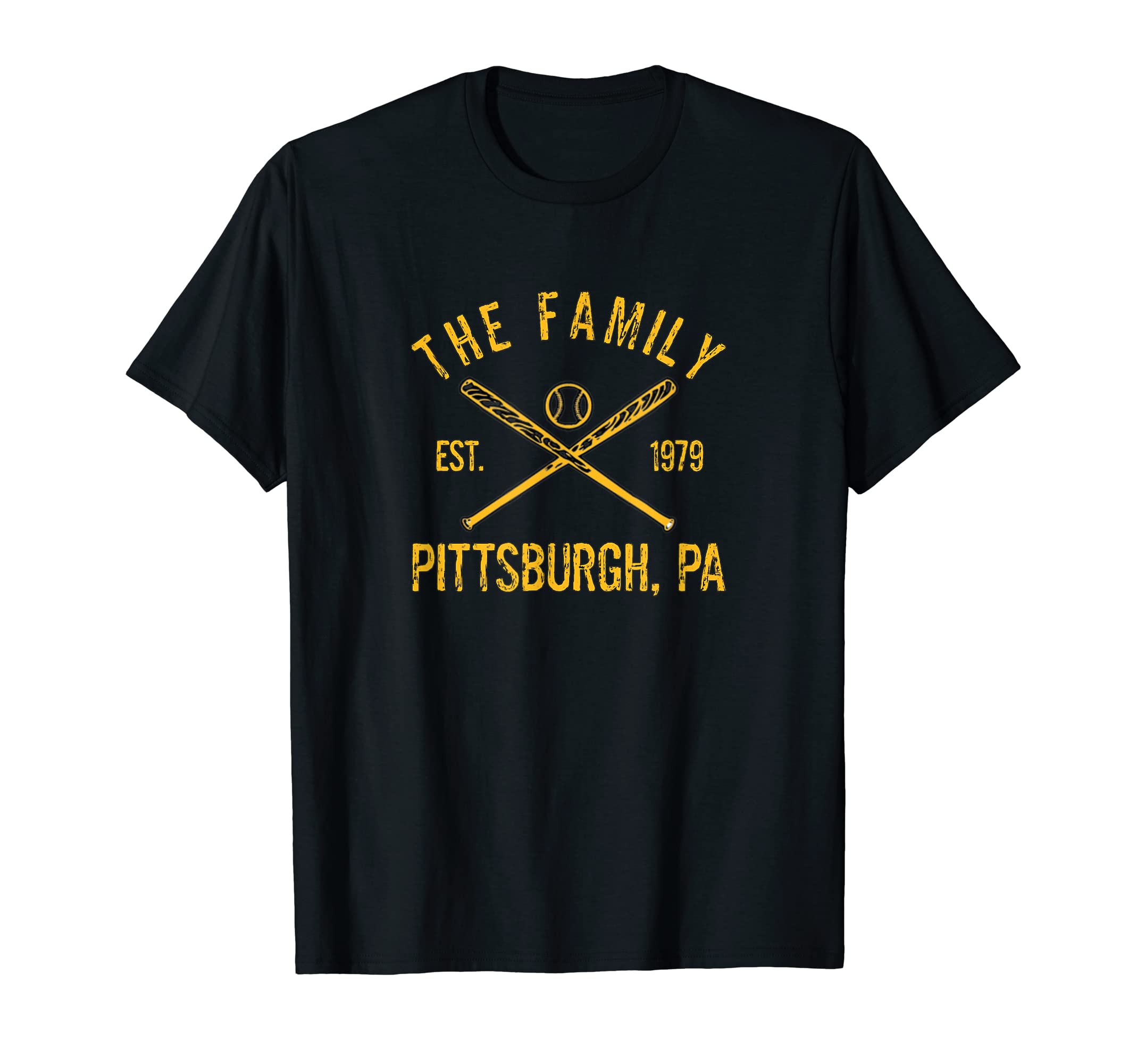 Pittsburgh Family Baseball T-Shirt - Unique Graphic Men Women - T-Shirt, Sweatshirt, Hoodie