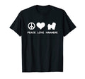 Peace Love Havanese T-Shirt - Trendy Graphic for Adults - T-Shirt, Sweatshirt, Hoodie