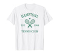 Hamptons Athletics Tennis Club T-Shirt - Fun Novelty Design for Adults - T-Shirt, Sweatshirt, Hoodie