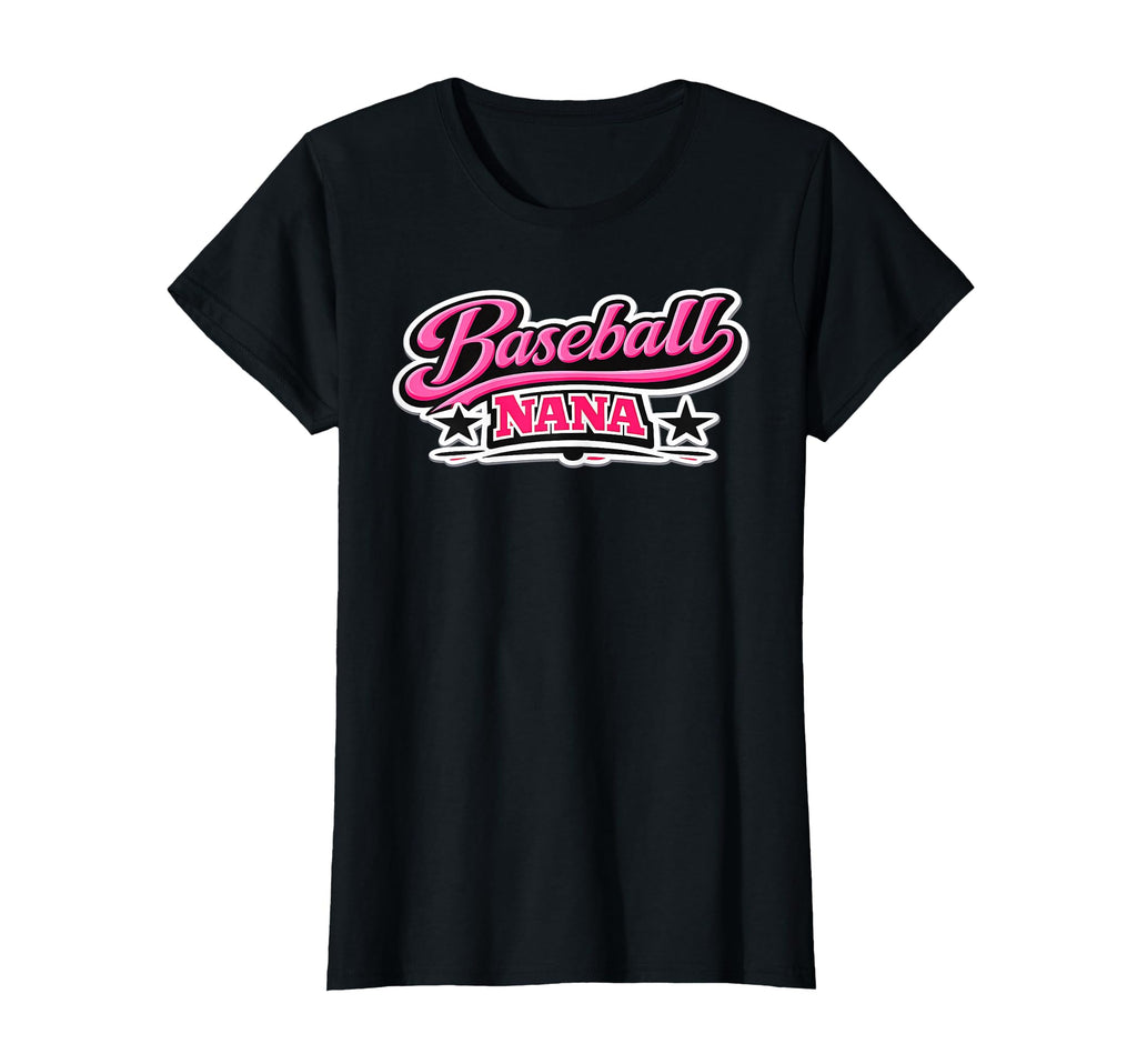 Baseball Nana Game Day Script T-Shirt - Minimalist Print for Adults - T-Shirt, Sweatshirt, Hoodie