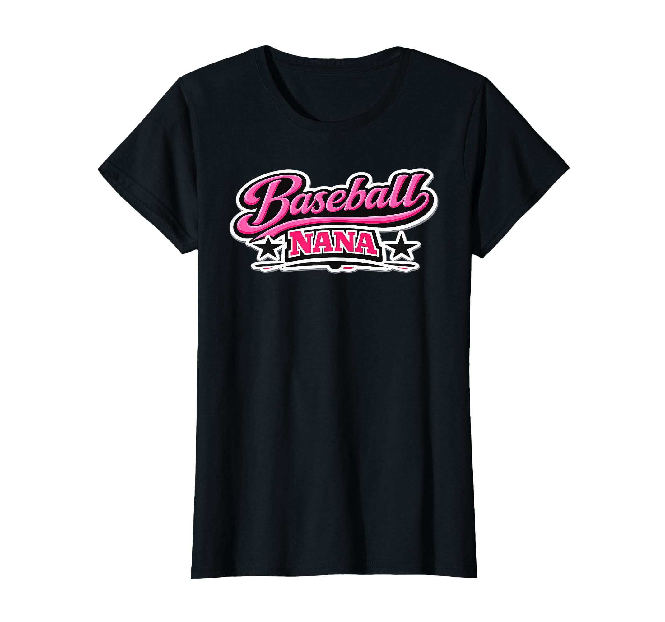 Baseball Nana Game Day Script T-Shirt - Minimalist Print for Adults - T-Shirt, Sweatshirt, Hoodie