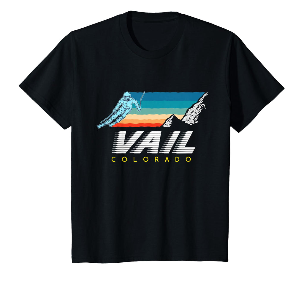 Vail Colorado Usa Ski Resort 1980S T-Shirt - Aesthetic Graphic Unisex - T-Shirt, Sweatshirt, Hoodie